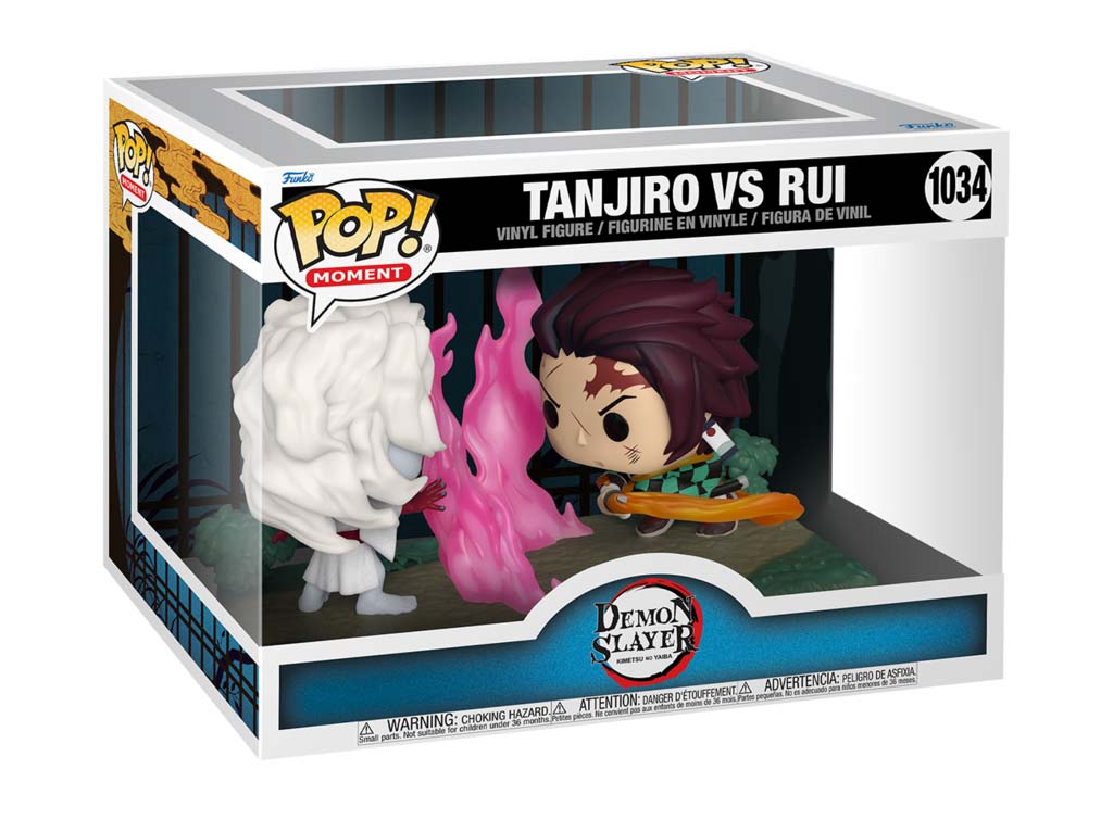 DEMON SLAYER – POP FUNKO MOMENT VINYL FIGURE – TANJIRO VS. RUI 1034