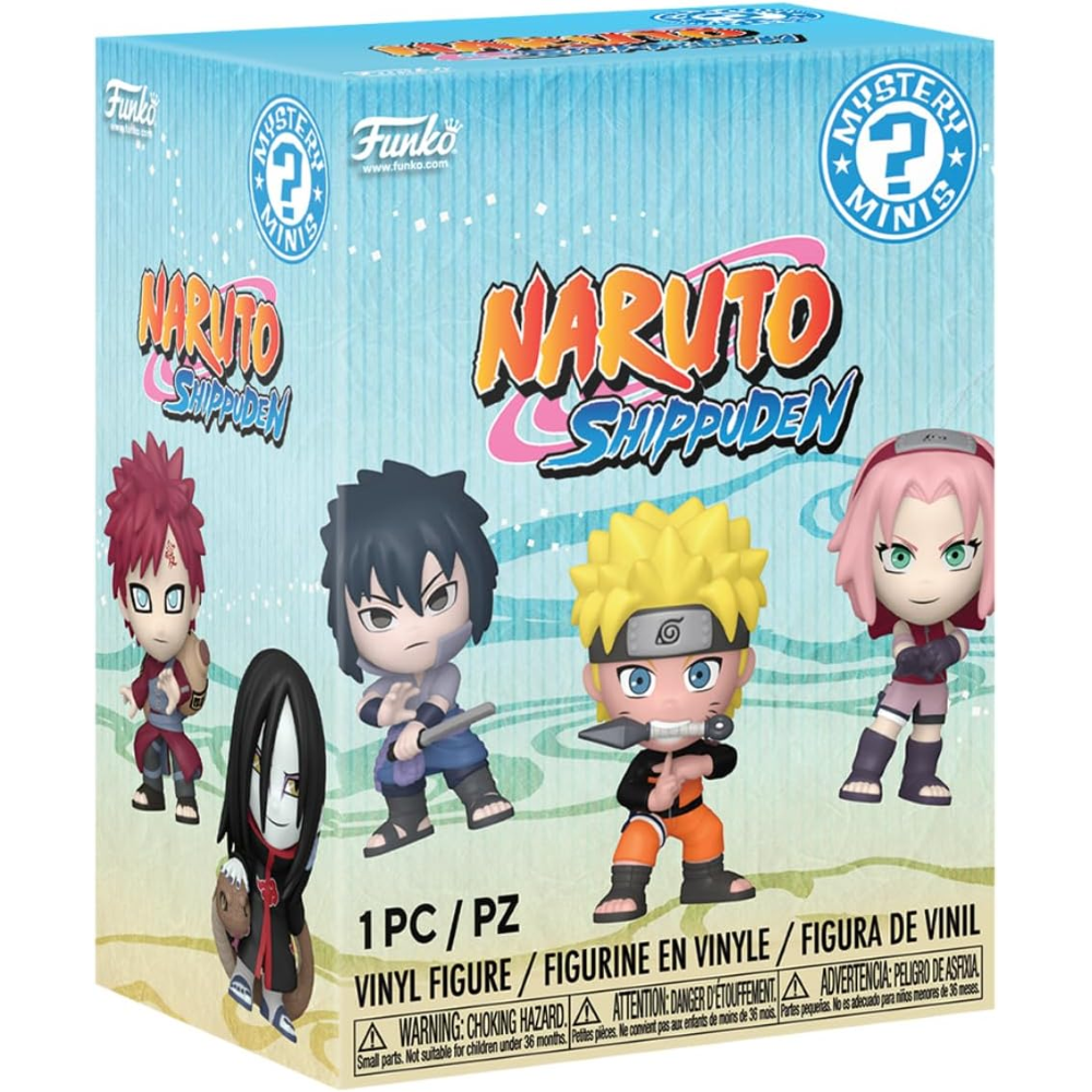 Funko Mystery Mini: Naruto Shippuden – 1 Figure a Sorpresa (5 cm)