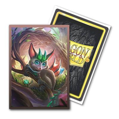 AT - 12122 Dragon Shield Brushed Art Sleeves - The Bushdrake 100 Bustine Protettive