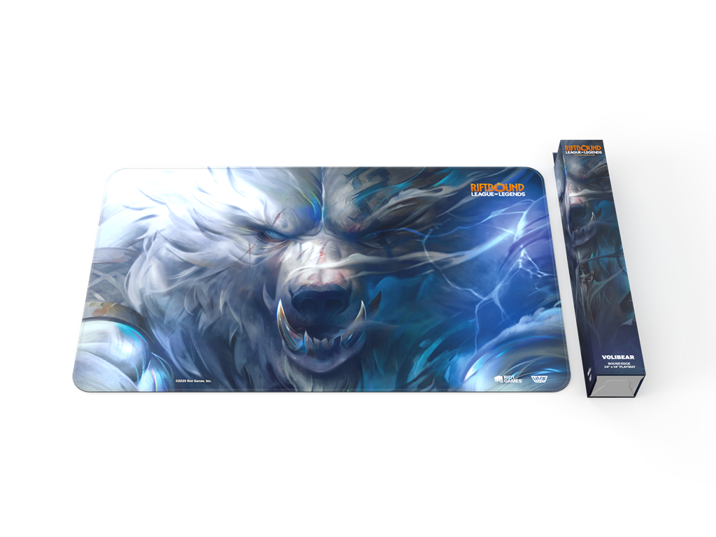 PREORDINE - RIFTBOUND - LEAGUE OF LEGENDS TCG - ORIGINS VOLIBEAR PLAYMAT - Tappetino da Gioco di Volibear