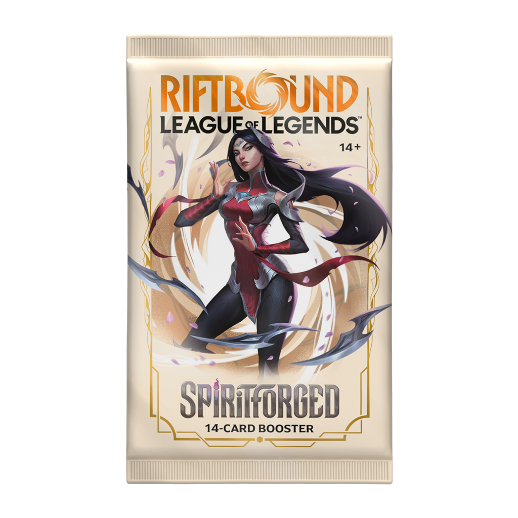 Riftbound League of Legends TCG Spiritforged Booster Display 24 Buste Inglese