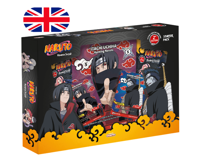 Naruto Mythos Konoha Shido Second Edition Special Pack Itachi Kisame ENG Trading Card Game