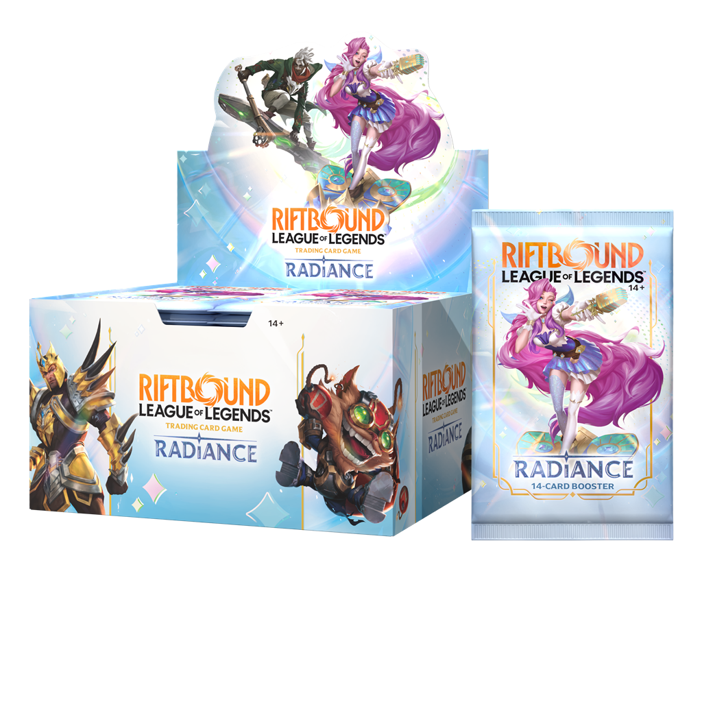Riftbound League of Legends TCG - Radiance Booster Display 24 Packs ENG