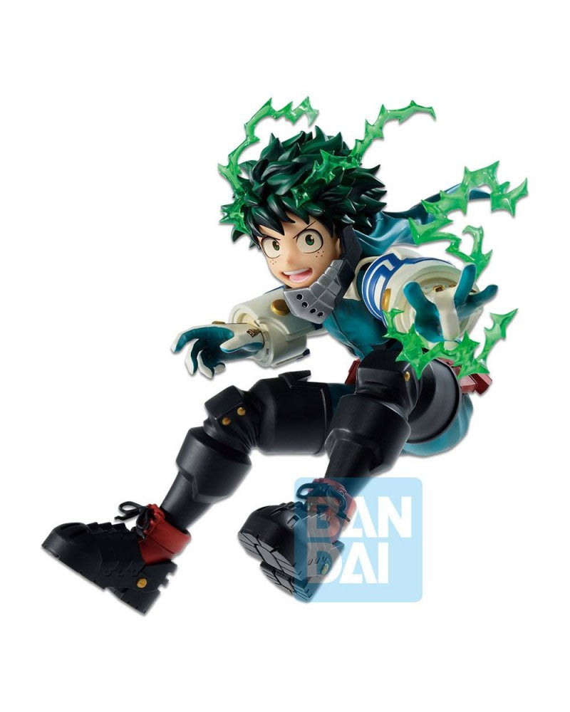 My Hero Academia Ichibansho Pvc Statua Izuku Midoriya (go E Go!) 15 Cm Bandai Ichibansho
