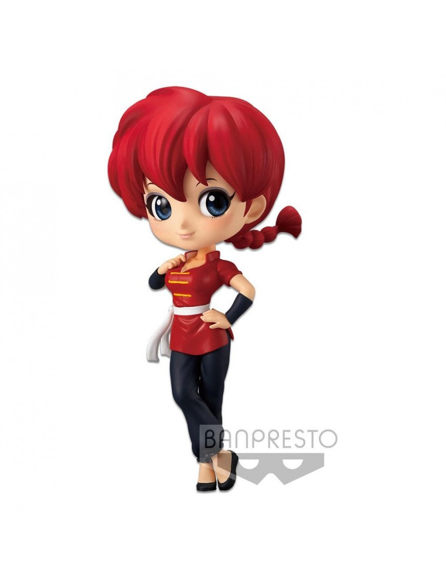 Ranma 1/2 Q Posket Mini Figura Ranma Saotome Female Ver. A 14 Cm Banpresto