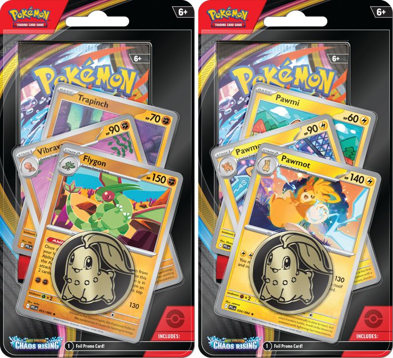 Pokemon TCG Mega Evolution Chaos Rising Premium Checklane Blister ENG