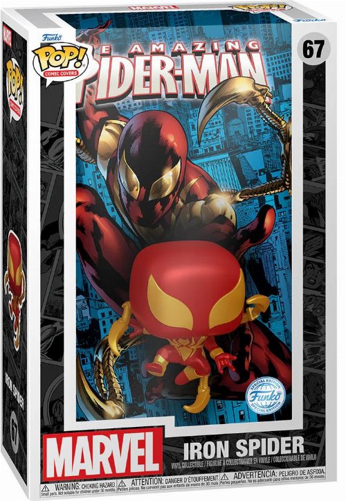 Funko POP! Comic Covers: Marvel – Iron Spider 67