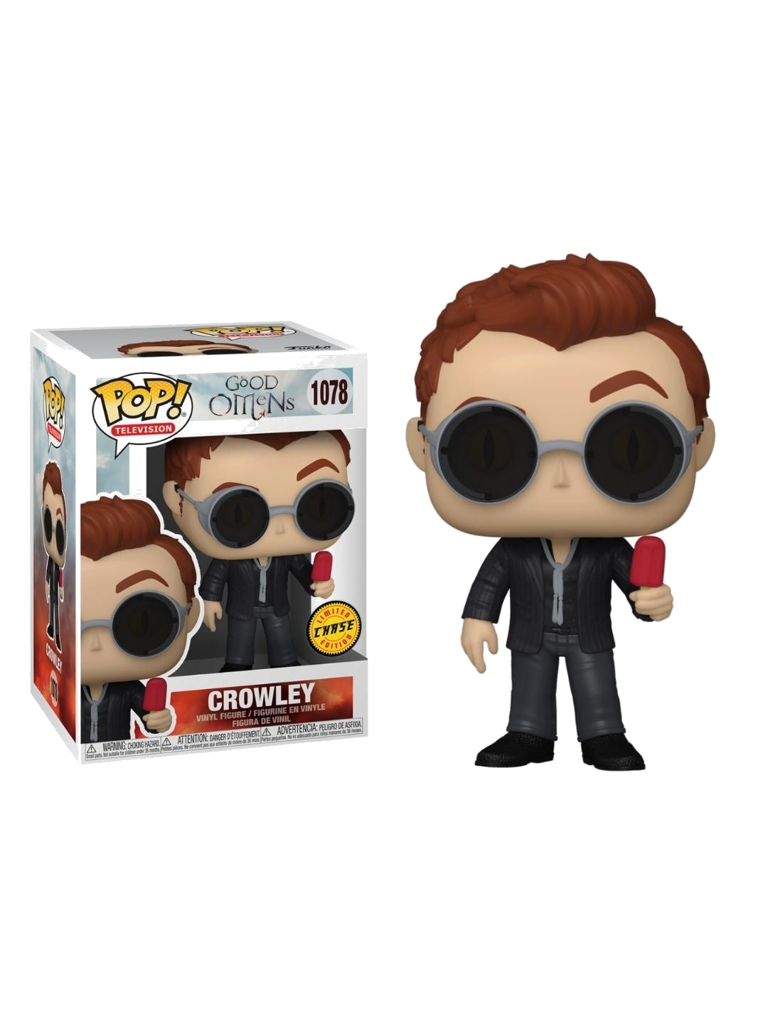 Funko POP! – Good Omens #1078 CROWLEY Special CHASE