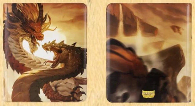 DRAGON SHIELD CARD CODEX ZIPSTER REGULAR - WOOD SNAKE 2025