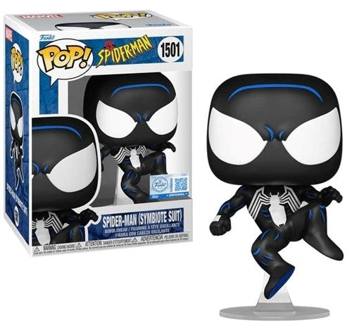 FUNKO POP Marvel: Spider-Man - 1501 Black Suit Spidey (Exclusive) 9 Cm