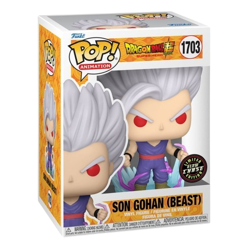 DRAGON BALL SUPER GOHAN FUNKO POP 1703 (Chase Exclusive Glows in the Dark)