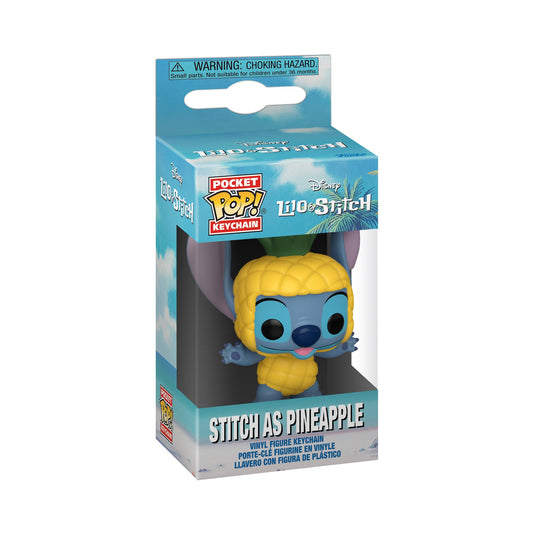 FUNKO POP! KEYCHAIN: DISNEY - STITCH AS PINEAPPLE
