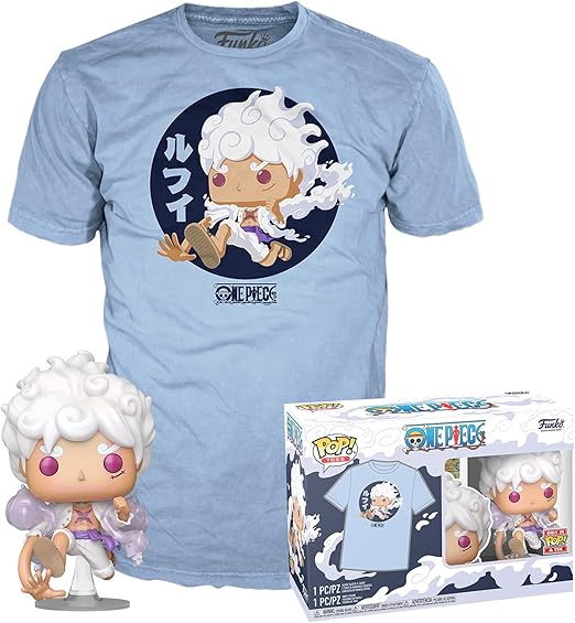 Funko POP! & Tee Animation: One Piece – Luffy Gear Fifth (XL)