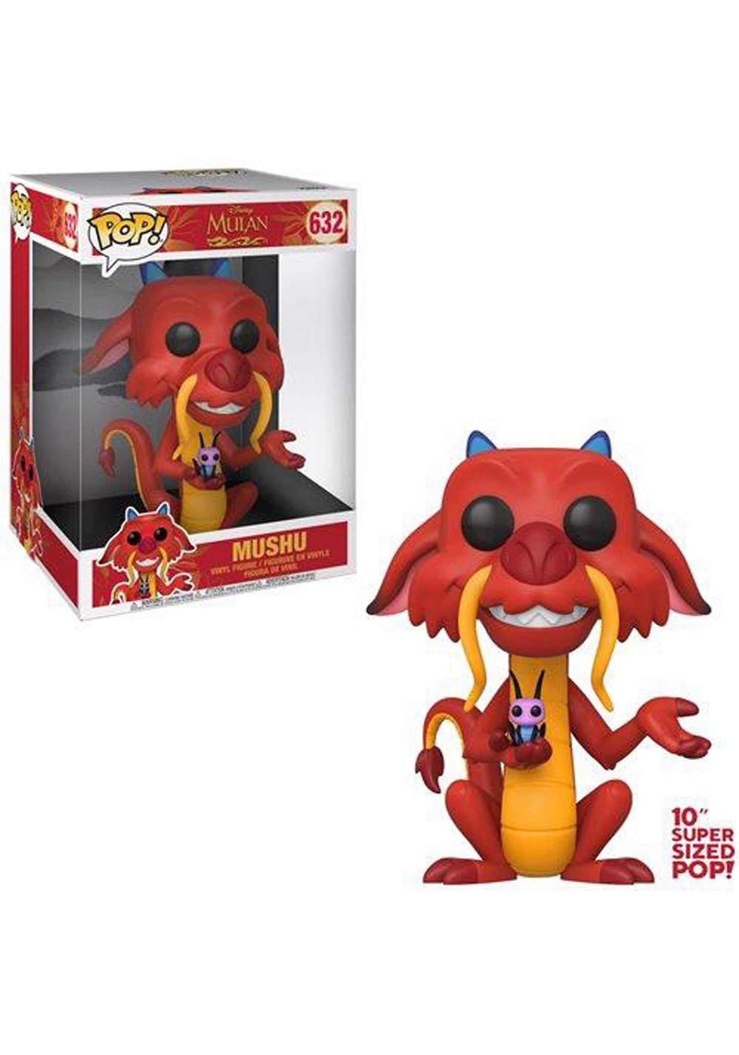 Funko POP Disney Mulan 632 Mushu "Lifesize"