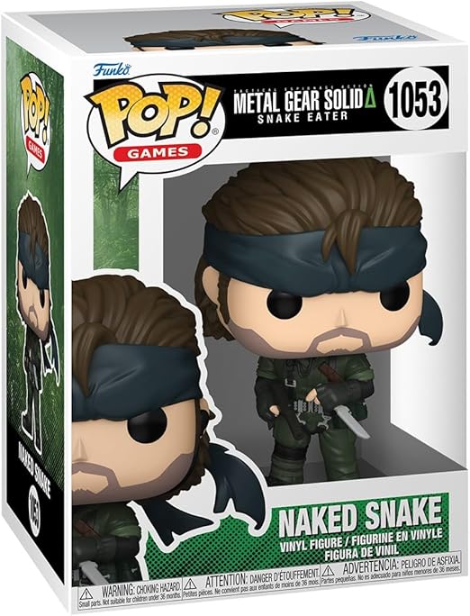 Funko POP! Games: Metal Gear Solid Snake Eater: Naked Snake 1053