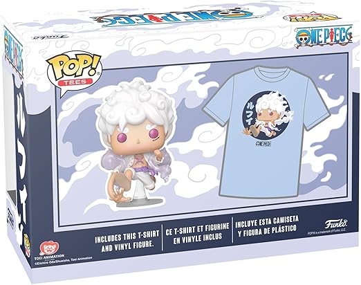 Funko POP! & Tee Animation: One Piece – Luffy Gear Fifth (XL)