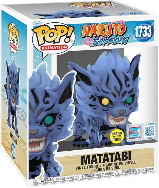 Funko POP! Heroes Jumbo: Naruto Shippuden – Matatabi 1733 Glow in the Dark Exclusive