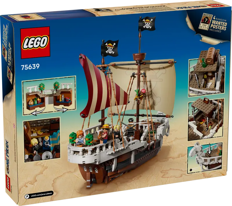 LEGO 75639 ONE PIECE - LA NAVE PIRATA GOING MERRY DATA DI USCITA 31/08/2025