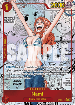 Nami (OP01-016) MANGA ALT PRB