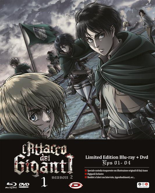 L' attacco dei giganti Stagione 2 Parte 1 Limited Edition (DVD + Blu-ray)