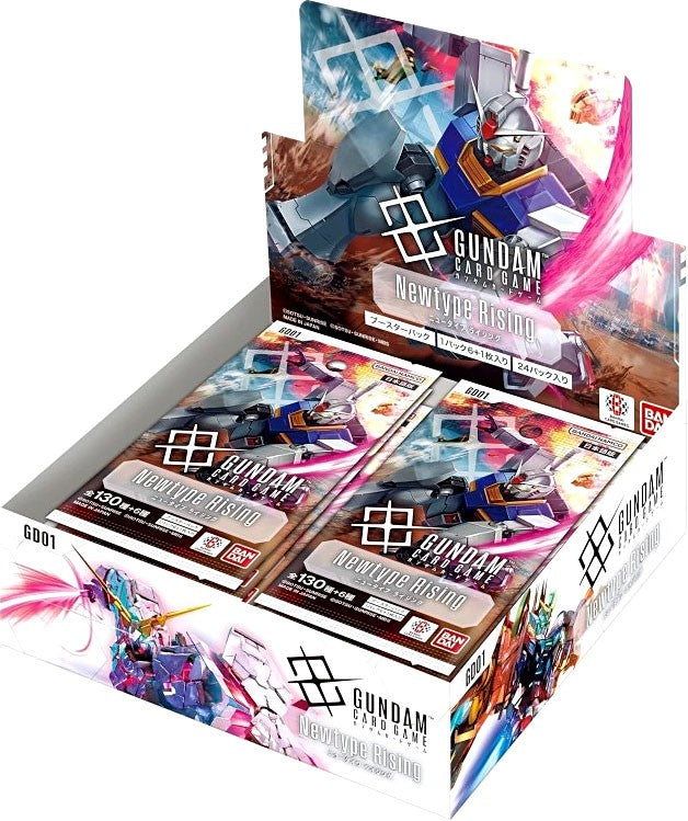 Gundam Card Game Display Booster Box Newtype Rising GD01 ITA - 24 Buste Trading Card Game