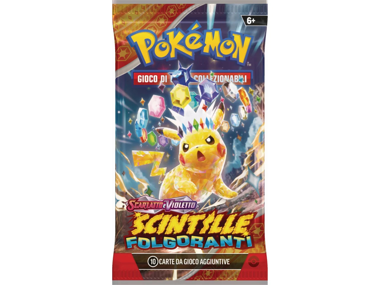 Pokemon Scintille Folgoranti Busta da 10 Carte