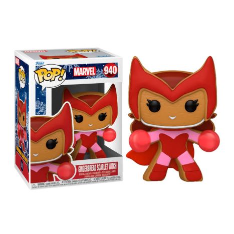 FUNKO POP! MARVEL - HOLIDAY - GINGERBREAD SCARLET WITCH - 940