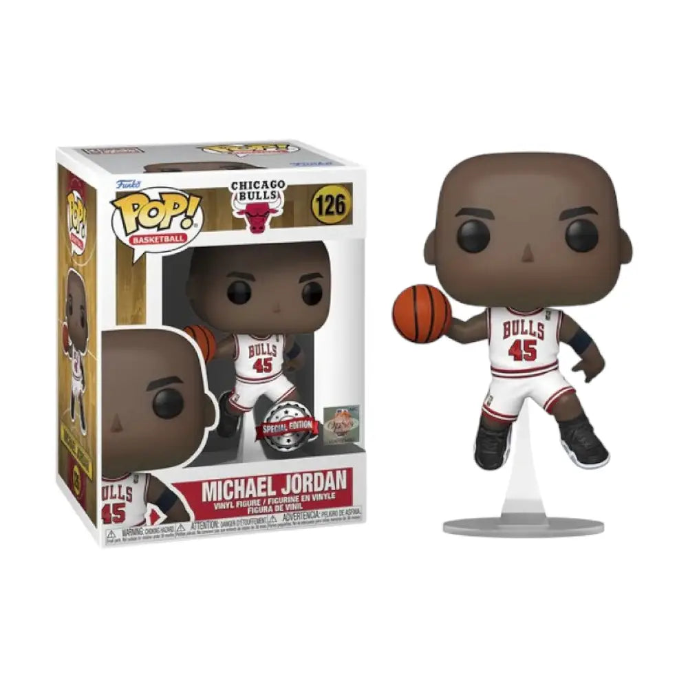 Funko Pop 126 Michael Jordan Special Edition – Chicago Bulls – NBA Hardwood Classic