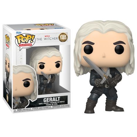The Witcher Pop! Tv Vinile Figura Geralt 9 Cm Funko 1385