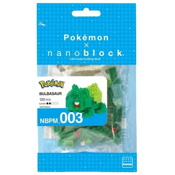 NANOBLOCK POKÉMON - BULBASAUR