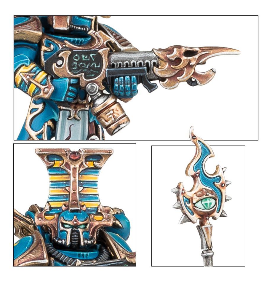 Rubric Marines Thousand Sons - 10 Miniature Warhammer 40,000 (Italiano)