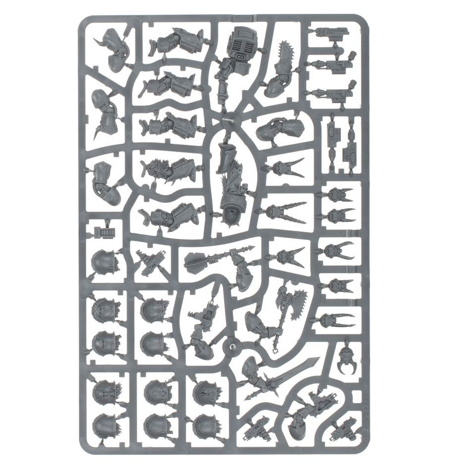 Warhammer 40K Squadra Terminator del Caos (Chaos Terminator Squad) - 5 Miniature Pesantemente Corazzate (Italiano)