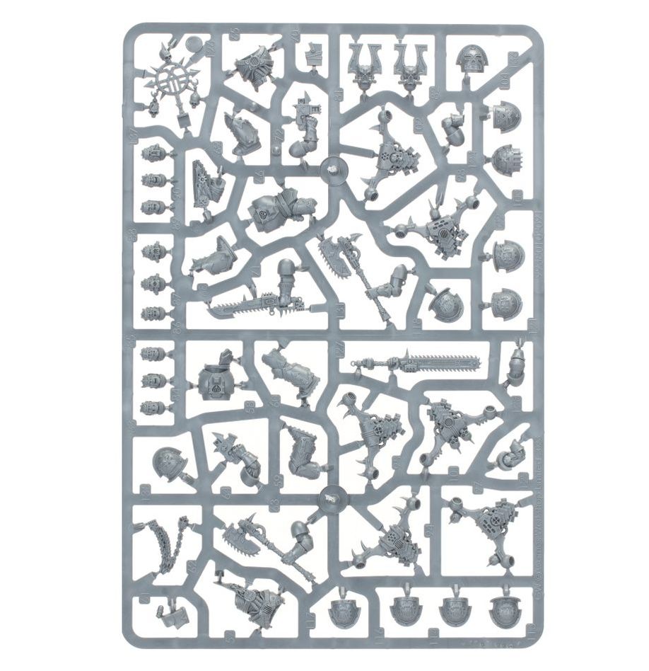 Berzerker di Khorne - 10 Miniature Warhammer 40K World Eaters