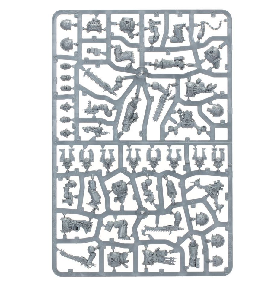 Berzerker di Khorne - 10 Miniature Warhammer 40K World Eaters