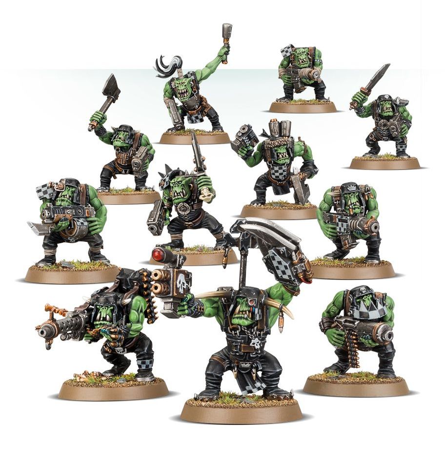 Ork Boyz Warhammer 40k - 11 Miniature Multicomponente Games Workshop