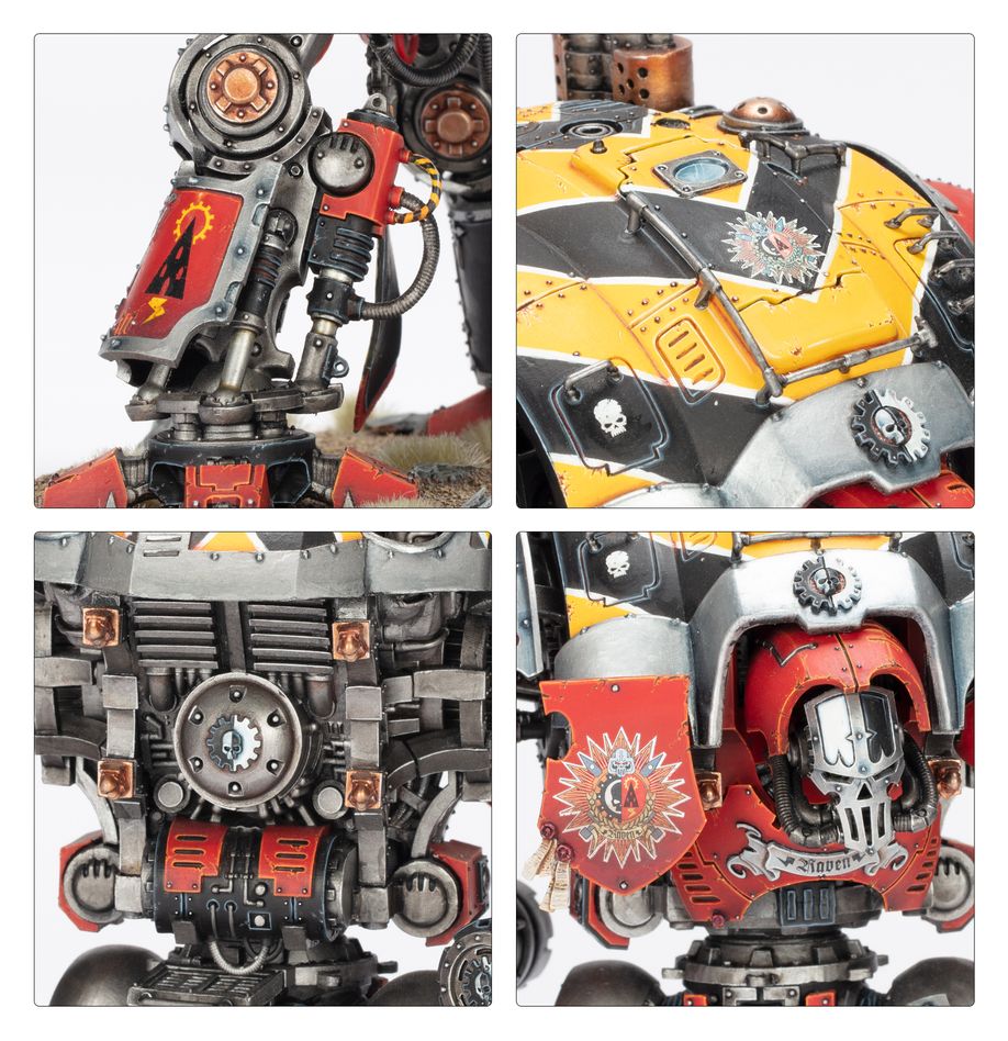 Imperial Knight Questoris - Cavaliere Questoris - Warhammer 40,000