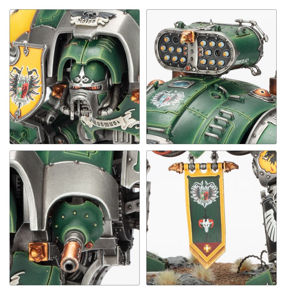 Imperial Knight Questoris - Cavaliere Questoris - Warhammer 40,000
