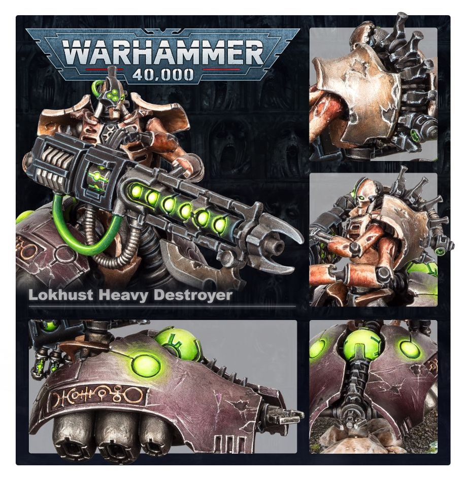 Distruttore Pesante Lokhust - Lokhust Heavy Destroyer Necron Warhammer 40.000