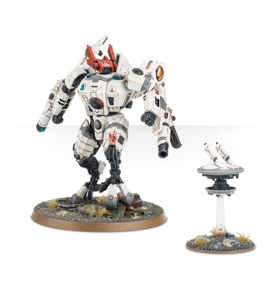 Warhammer 40K Comandante Impero T'au (T'au Empire Commander) - Esoscheletro XV-85/XV-86 (Italiano)