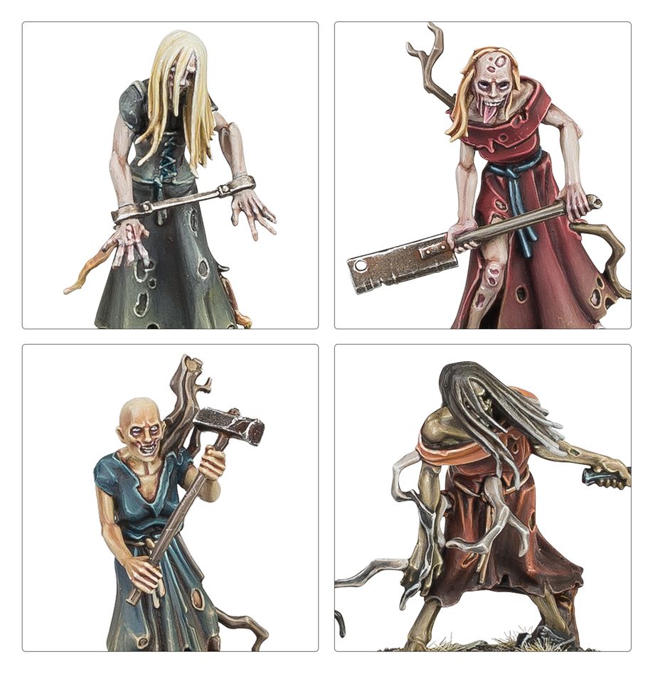 Deadwalker Zombies Warhammer Age of Sigmar - 20 Miniature