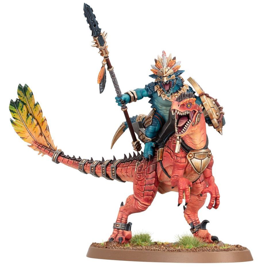 Aggradon Lancers - Lancieri su Aggradonte - Cavalleria Seraphon - Warhammer Age of Sigmar