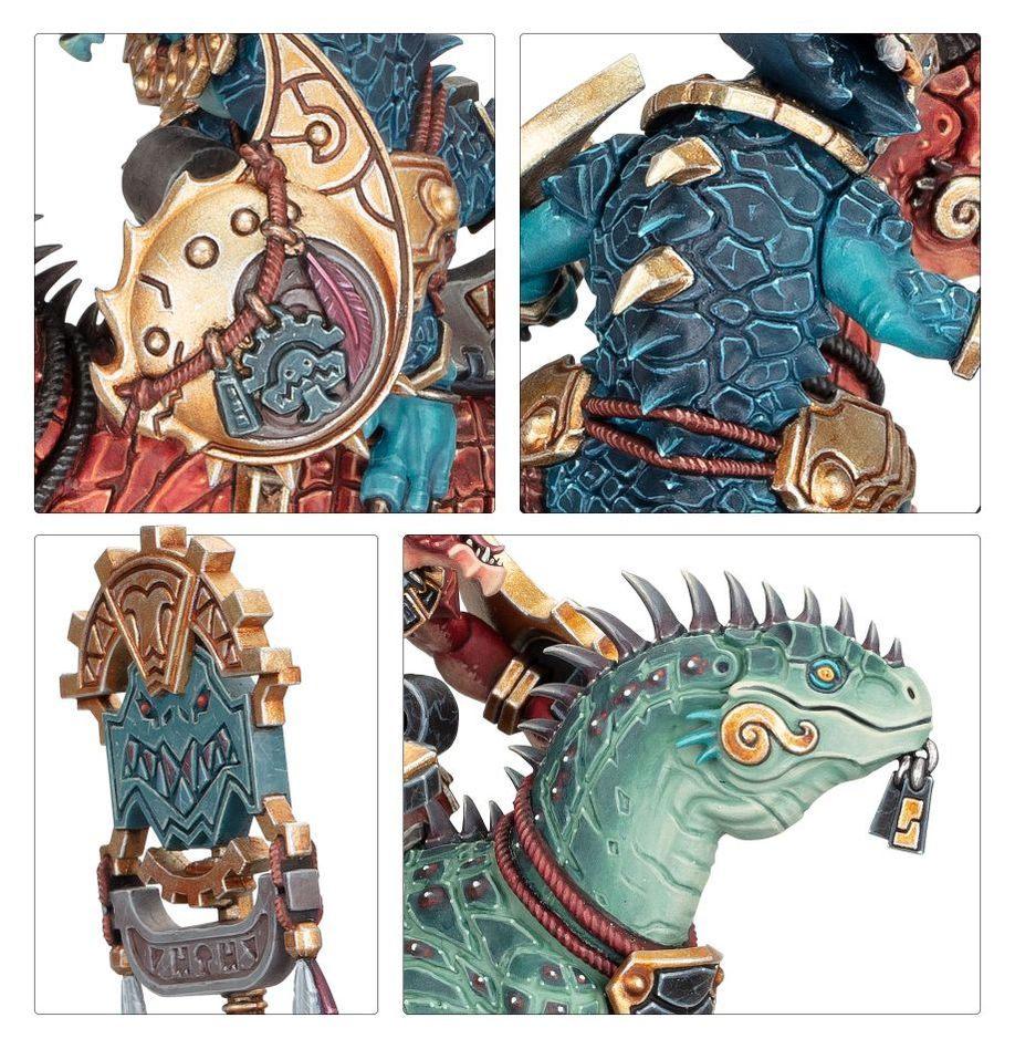 Aggradon Lancers - Lancieri su Aggradonte - Cavalleria Seraphon - Warhammer Age of Sigmar