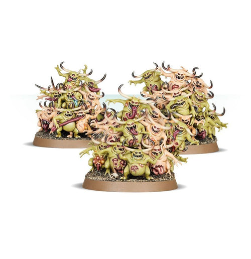 Nurglings - 3 Sciami Daemon Nurgle Warhammer Age of Sigmar 40K
