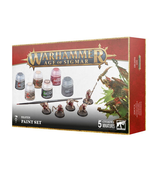 Warhammer Age of Sigmar Set di Pittura degli Skaven - Paint Set