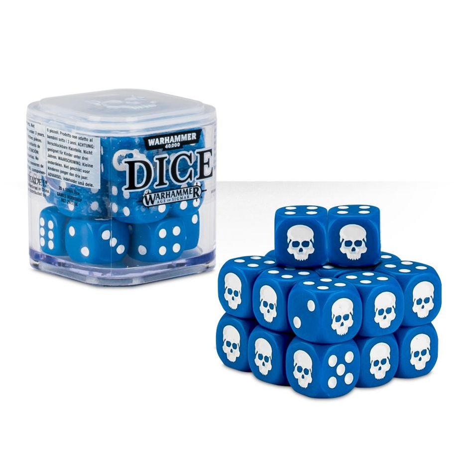 Cubo di Dadi Citadel (20 Dadi 12mm) – Accessorio Essenziale per Warhammer