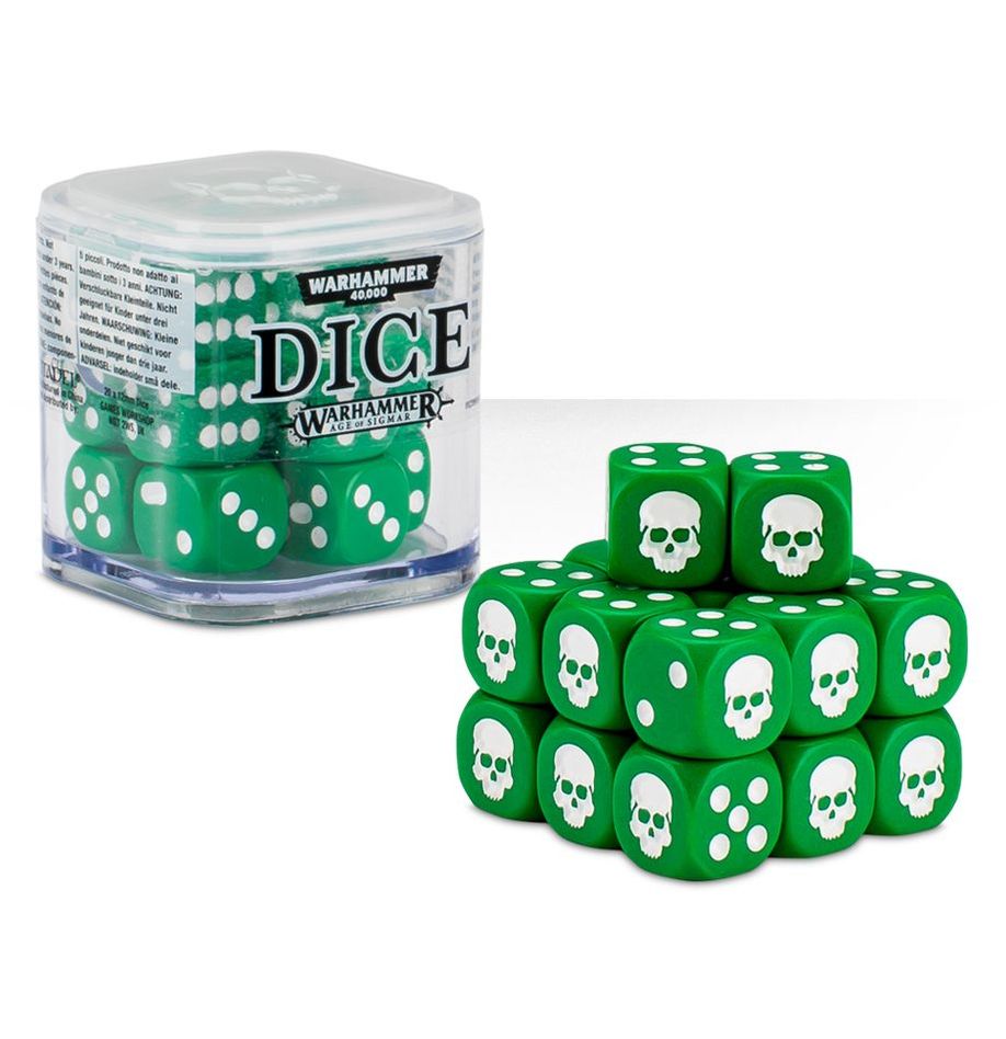 Cubo di Dadi Citadel (20 Dadi 12mm) – Accessorio Essenziale per Warhammer
