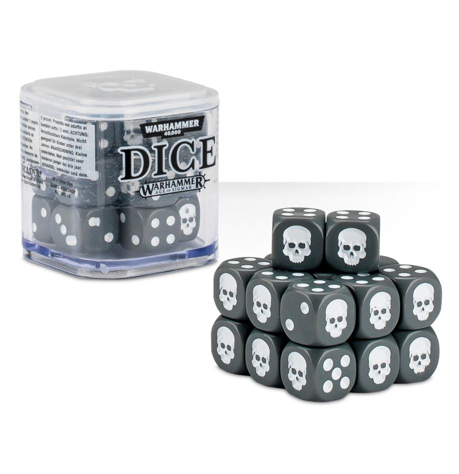 Cubo di Dadi Citadel (20 Dadi 12mm) – Accessorio Essenziale per Warhammer