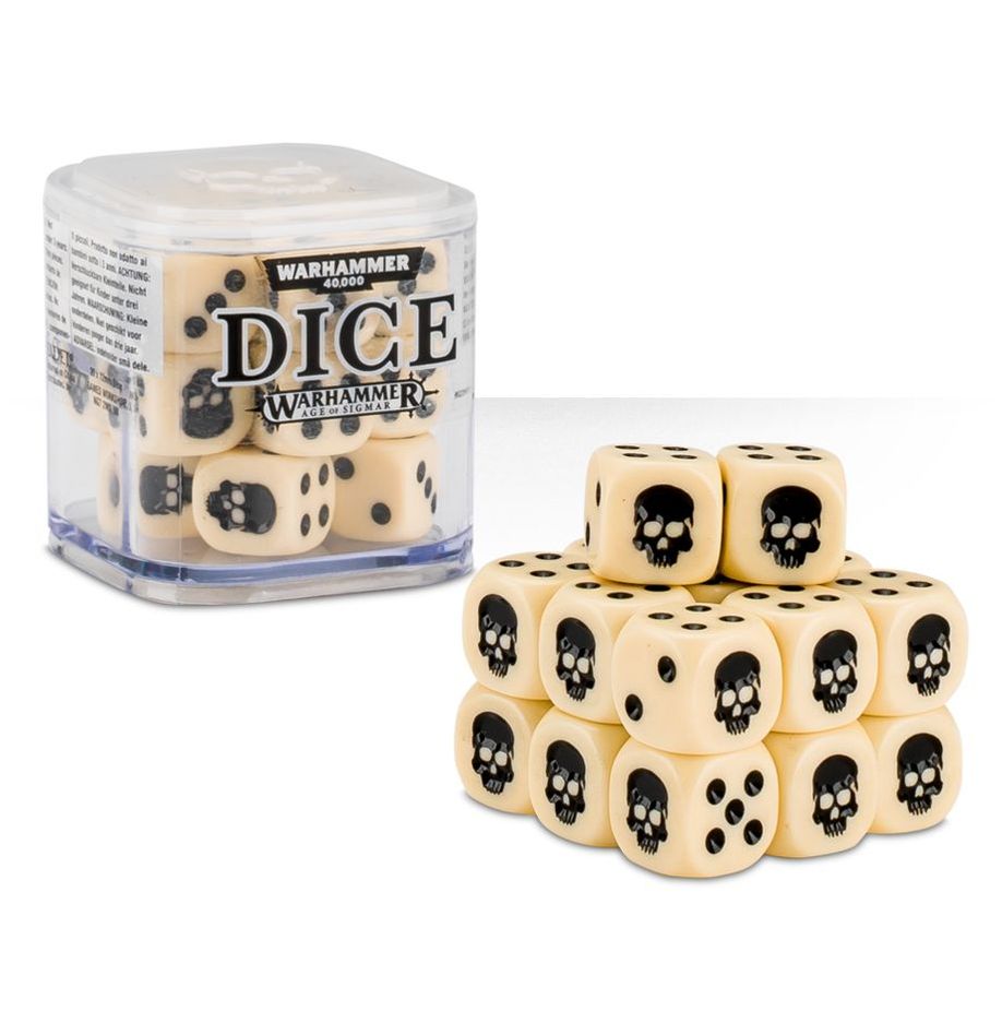 Cubo di Dadi Citadel (20 Dadi 12mm) – Accessorio Essenziale per Warhammer