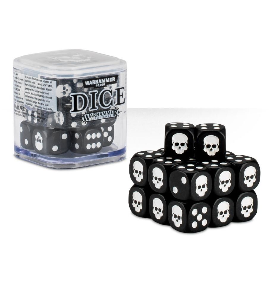 Cubo di Dadi Citadel (20 Dadi 12mm) – Accessorio Essenziale per Warhammer