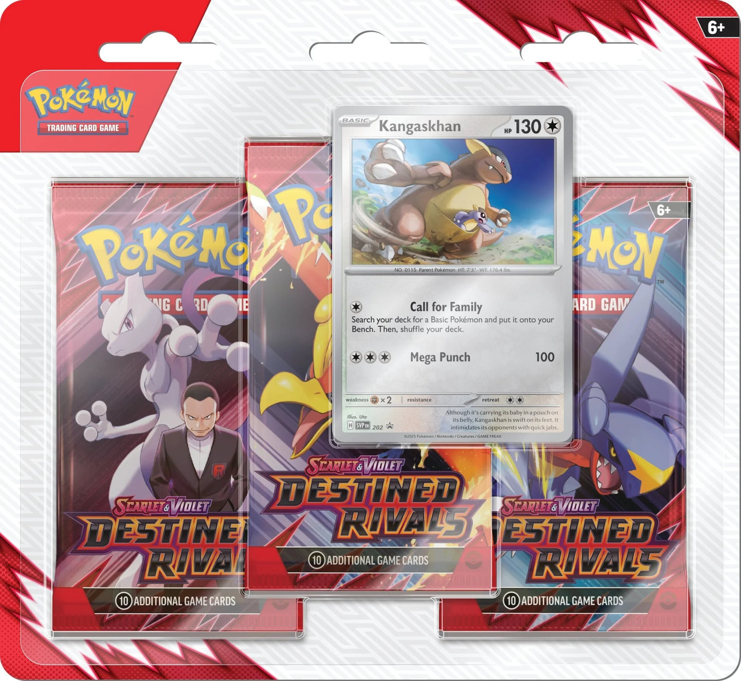 PKM - Scarlet & Violet 10 - Destined Rivals 3-Pack Blister